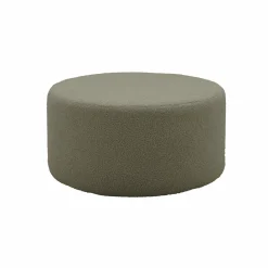 Pouf bouclette 70 cm Ome - Vert Kaki