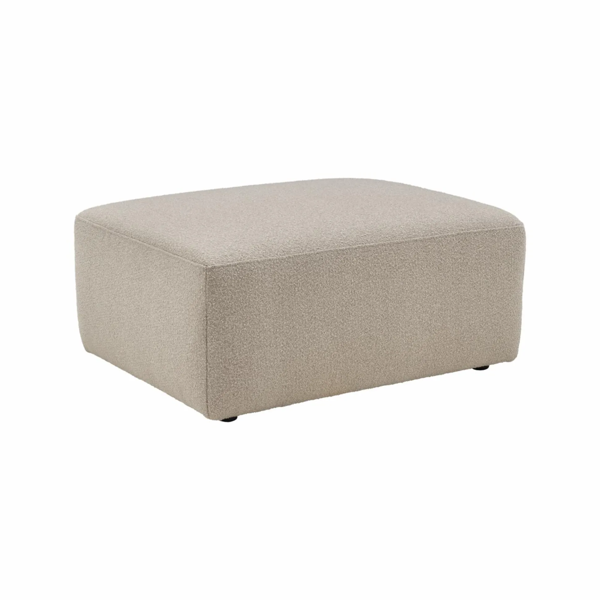 Pouf pour canapé modulable tissu Pixel - Naturel