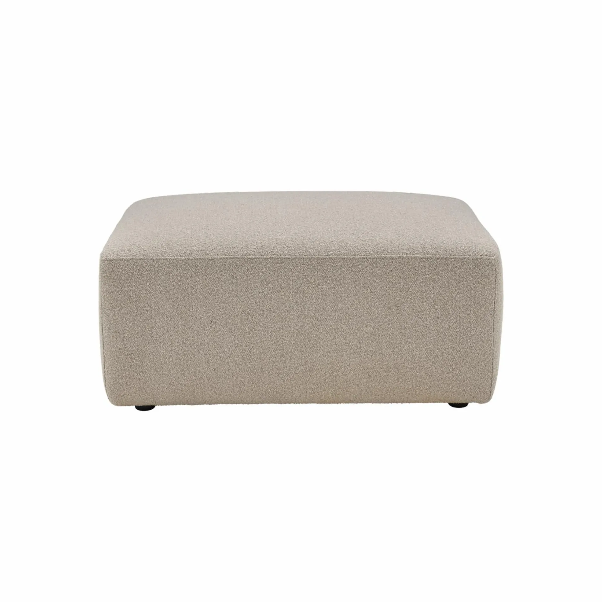 Pouf pour canapé modulable tissu Pixel - Naturel