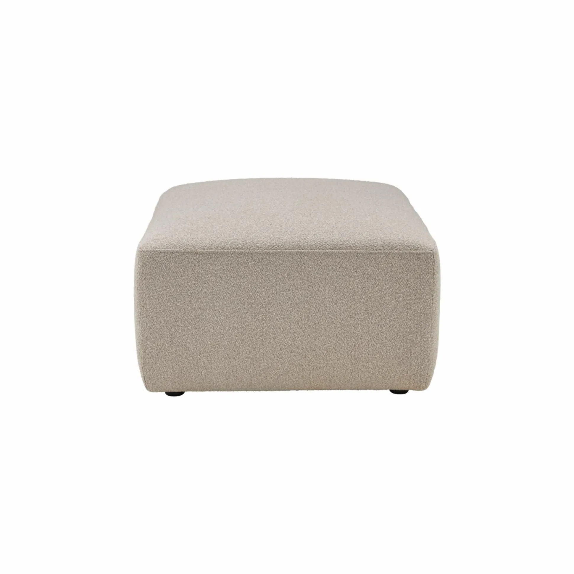 Pouf pour canapé modulable tissu Pixel - Naturel