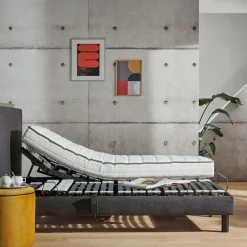 Pouf rond velours Léo - Jaune Mordoré