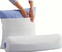 Protège oreiller bouclette imperméable Bérénice - 50 x 70 cm