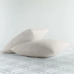 Protège oreiller molleton imperméable coton bio Issac - 50 x 70 cm