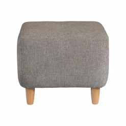 Repose pieds tissu Chambord - Gris