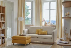 Repose-pieds tissu Portimo - Lin