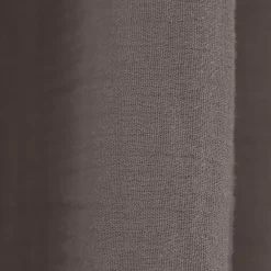 Rideau à pattes gaze de coton Cybelle - Taupe