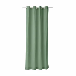 Rideau coton lin Valentine - Vert Amande