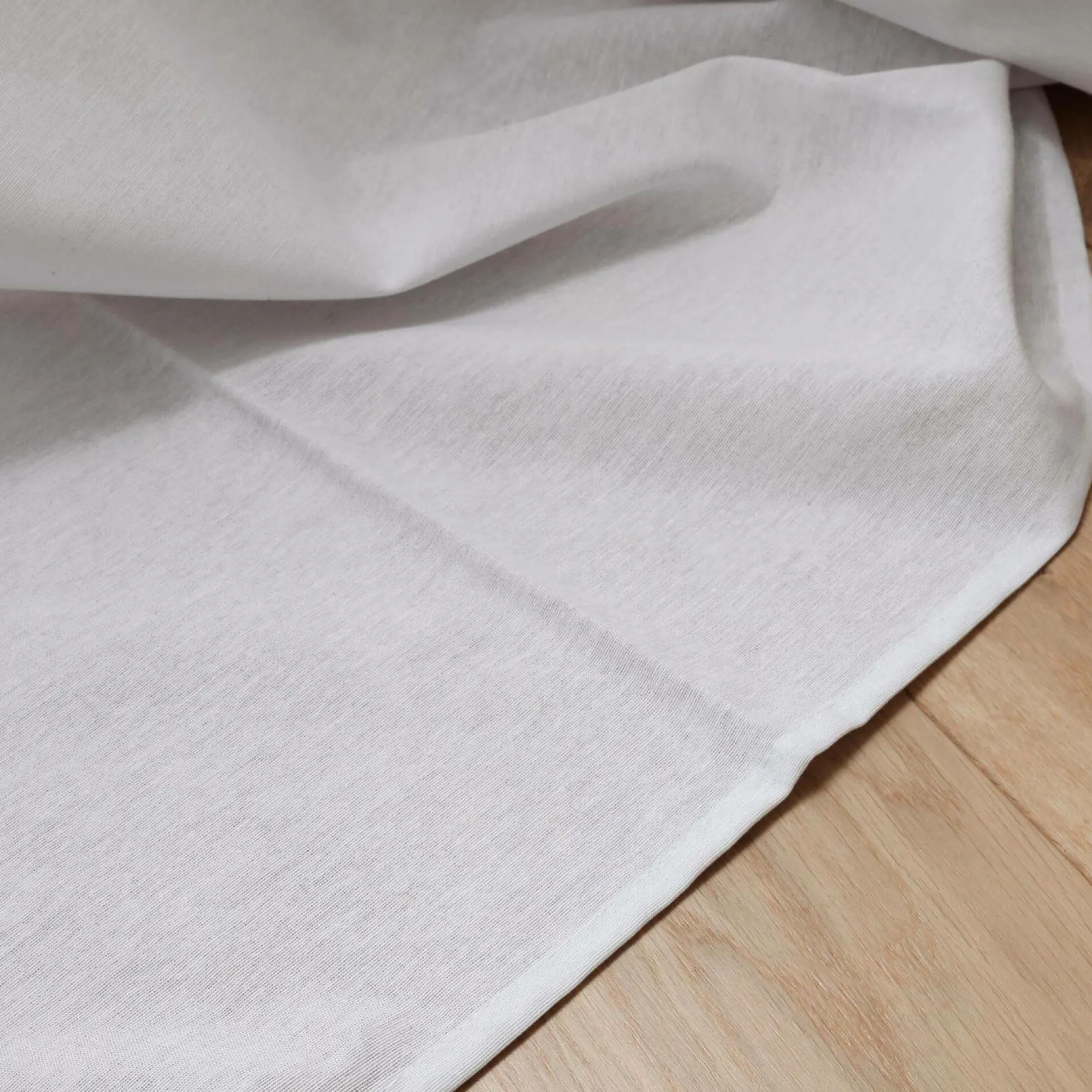 Rideau recyclé Heva - Blanc