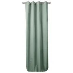 Rideau recyclé Heva - Vert Eau
