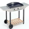 ROLLER GRILL Ensemble Plancha 600x400 électrique + desserte