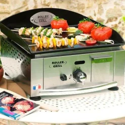 ROLLER GRILL Plancha 400x400 électrique
