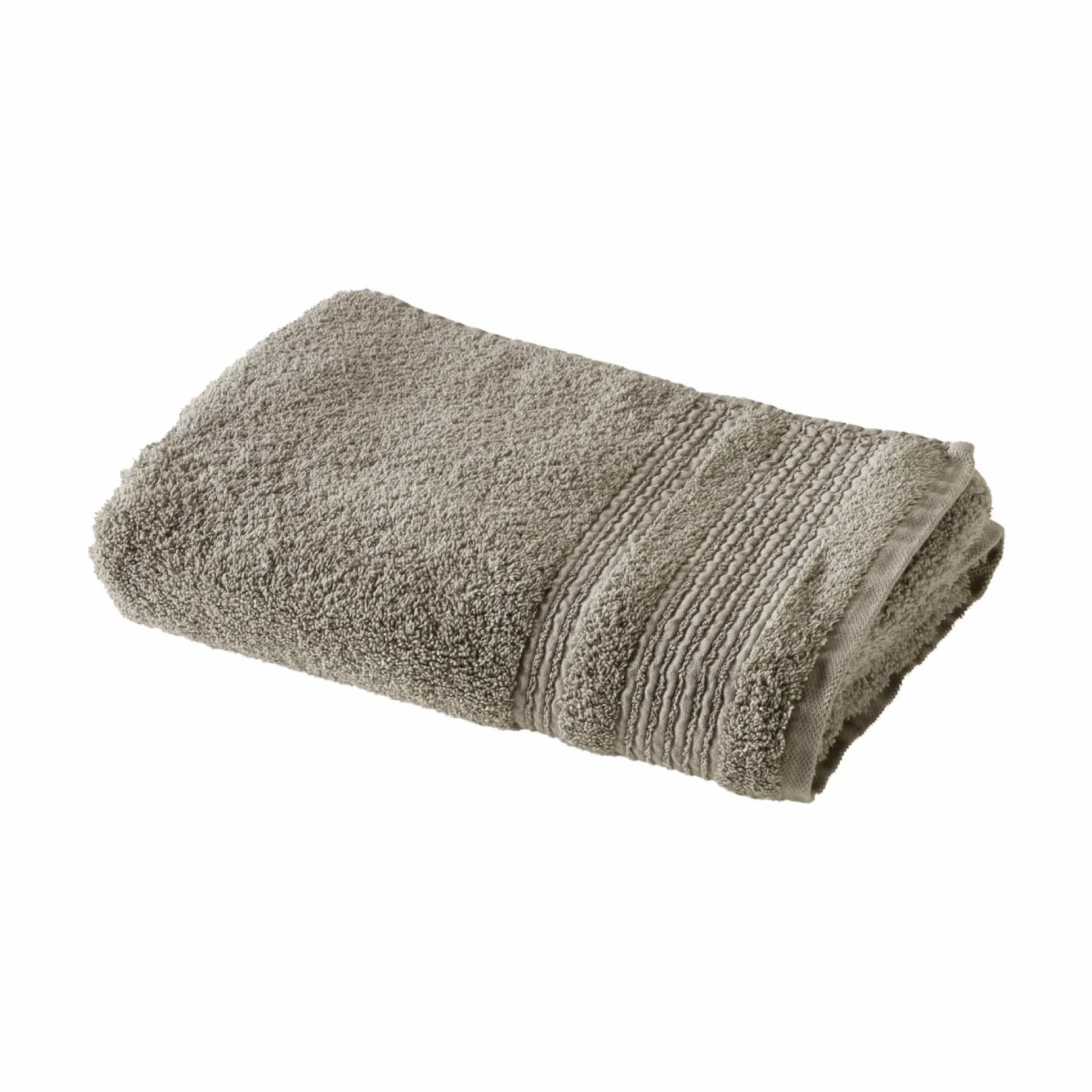 Serviette de bain coton bio Lena - Sauge - 30 x 50 cm