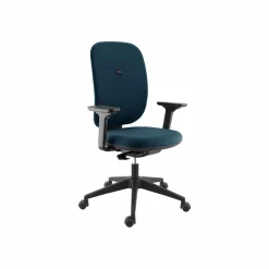 SOKOA Siége Alaia dossier tapissé avec accoudoirs - Indigo