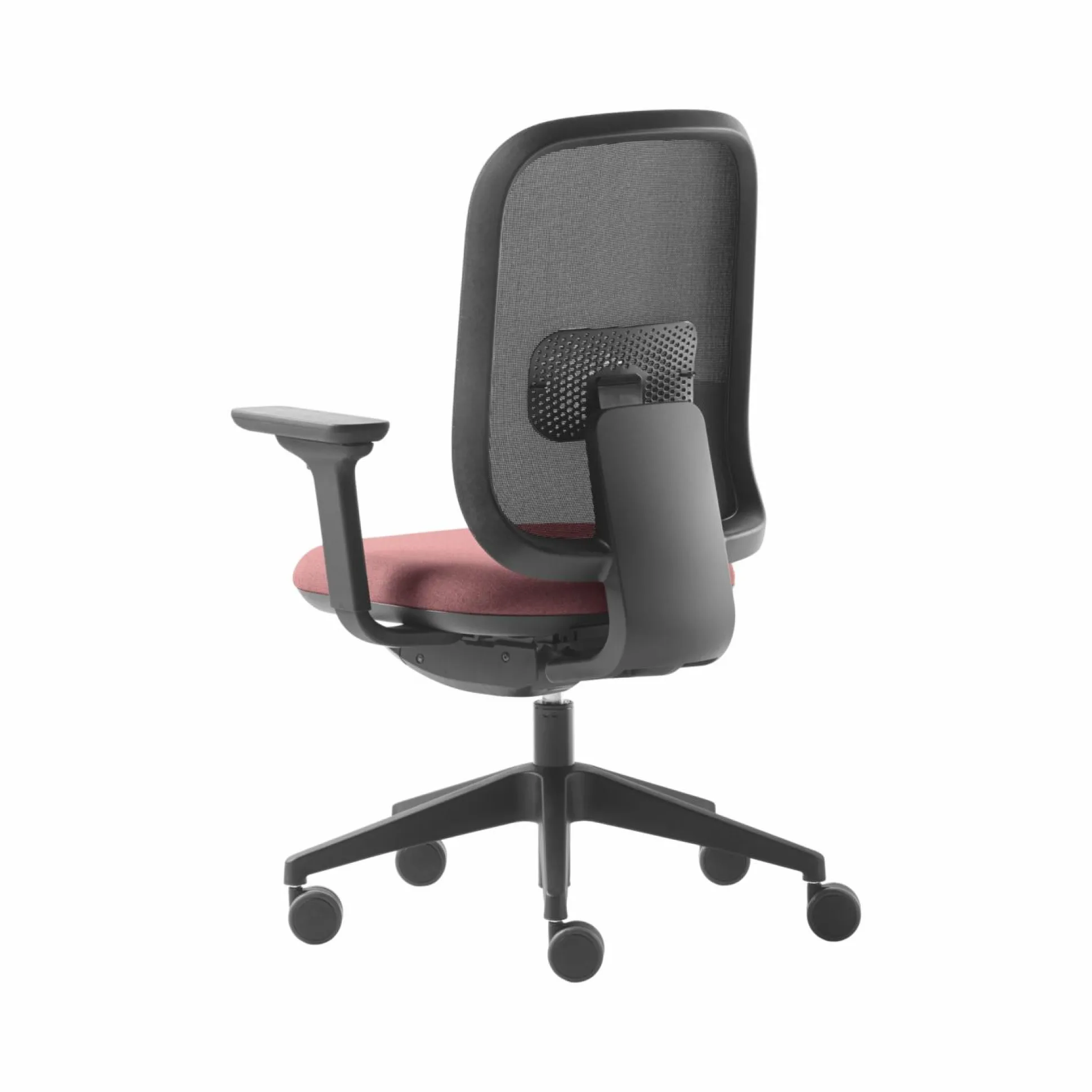 SOKOA Siége Alaia dossier résille avec accoudoirs - Lie de Vin