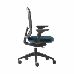 SOKOA Siége Alaia dossier résille avec accoudoirs - Indigo