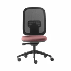 SOKOA Siége Alaia dossier résille sans accoudoirs - Lie de Vin