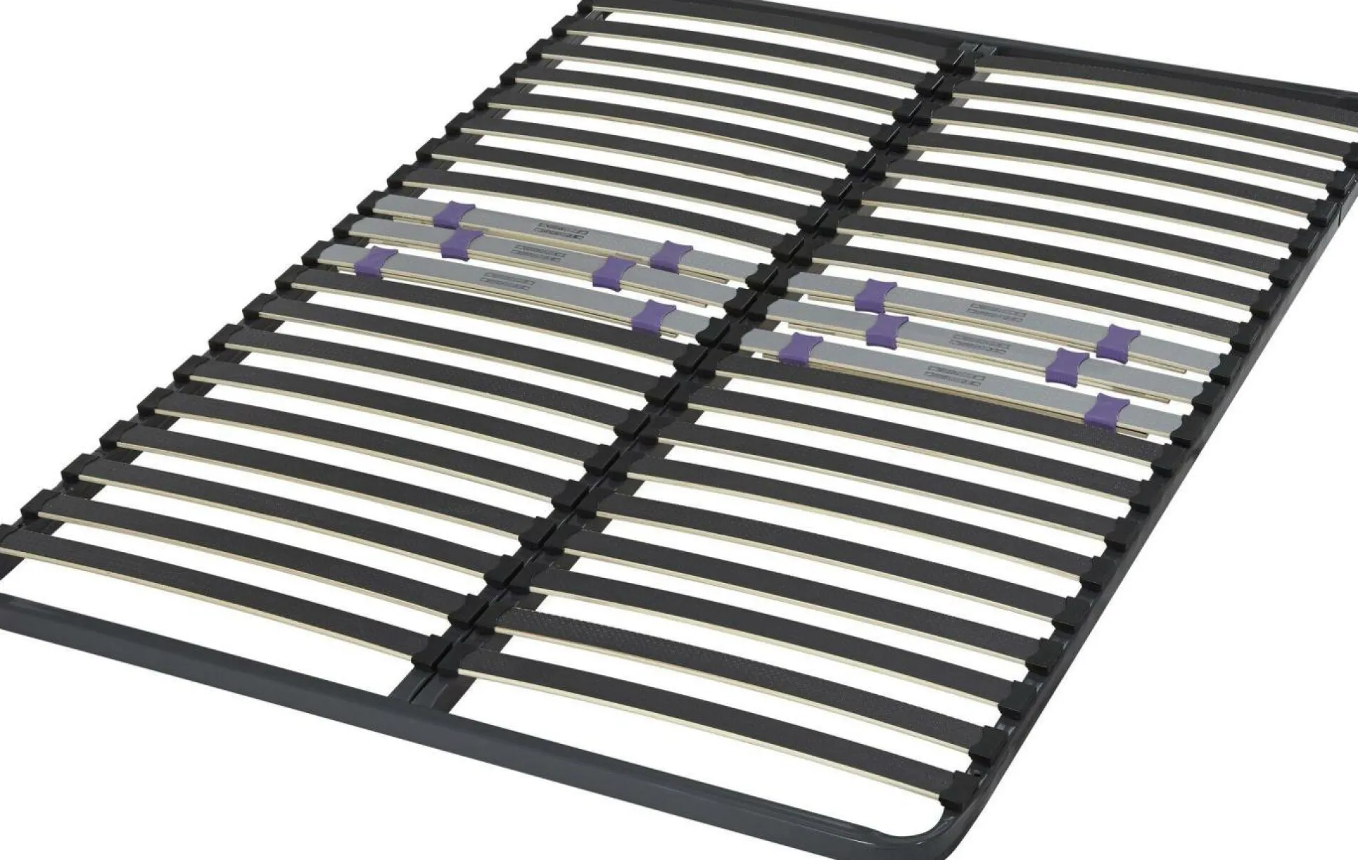 Sommier cadre à lattes réglable Erin - 140 x 190 cm