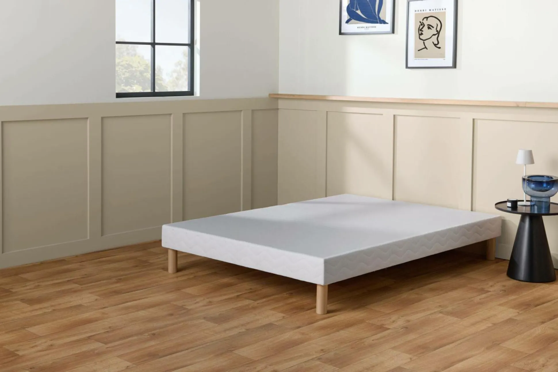 Sommier tapissier 15 cm Milan - 180 x 200 cm