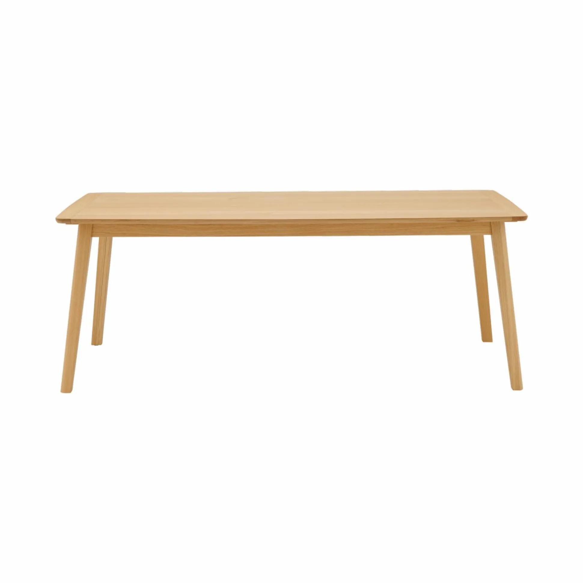 Table à manger rectangulaire bois avec rallonges en option Adèle - 150 x 85 cm