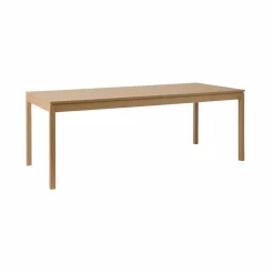 Table à manger rectangulaire extensible décor bois 8 à 10 personnes Simon