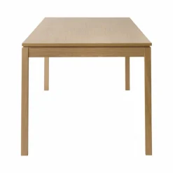 Table à manger rectangulaire extensible décor bois 8 à 10 personnes Simon