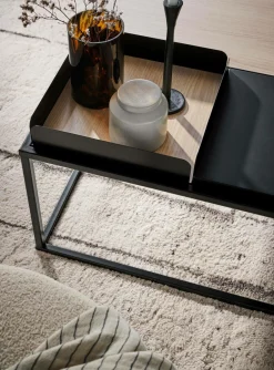 Table basse rectangulaire 5 plateaux Taline