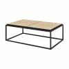 Table basse rectangulaire 4 plateaux Taline