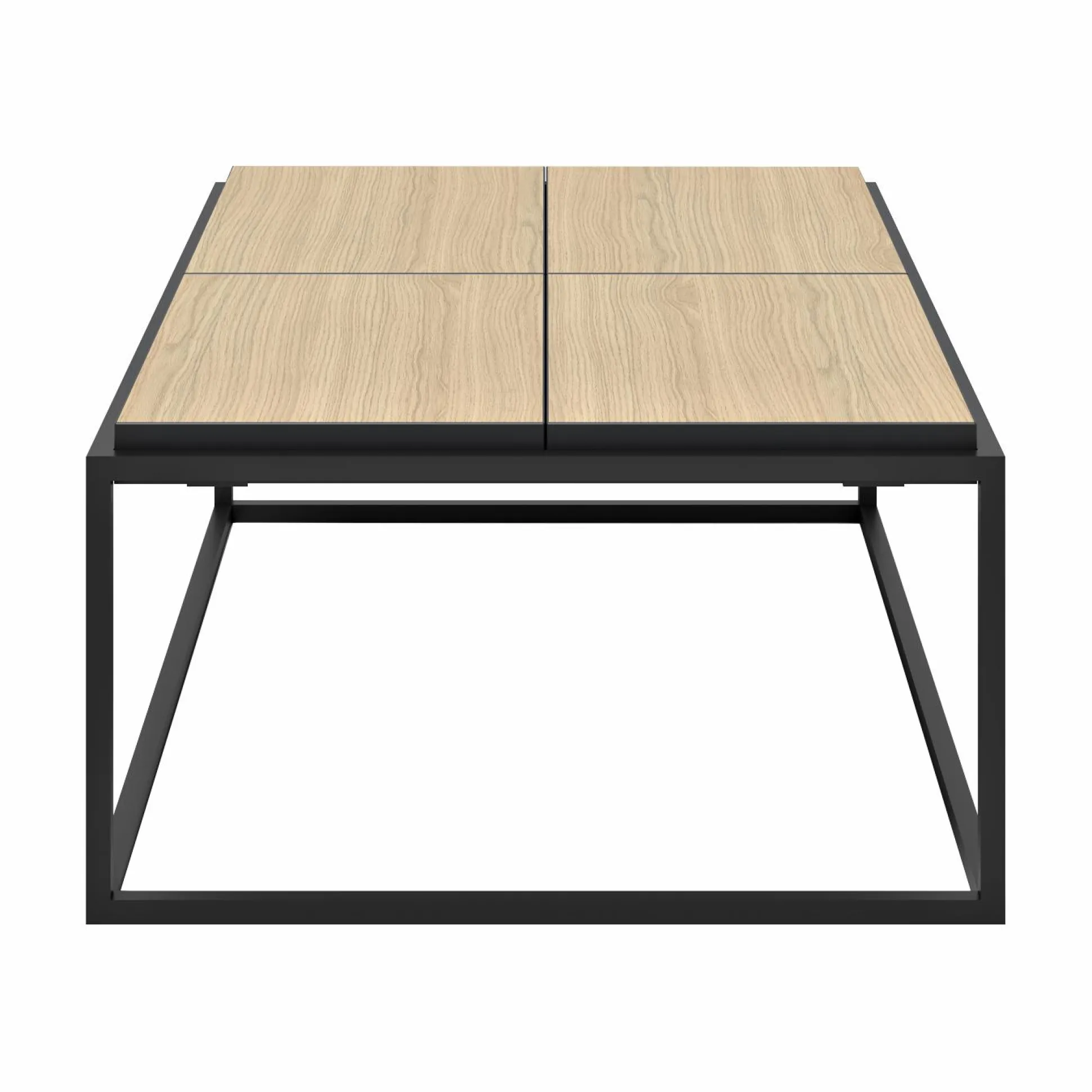 Table basse rectangulaire 4 plateaux Taline