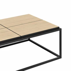 Table basse rectangulaire 4 plateaux Taline