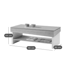 Table basse relevable Gwenda