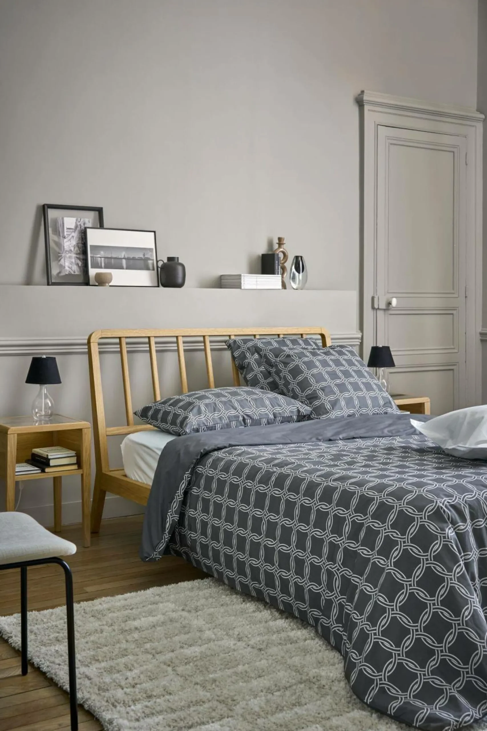 Table de chevet 1 niche Alma