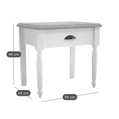 Table de chevet 1 tiroir Apolline