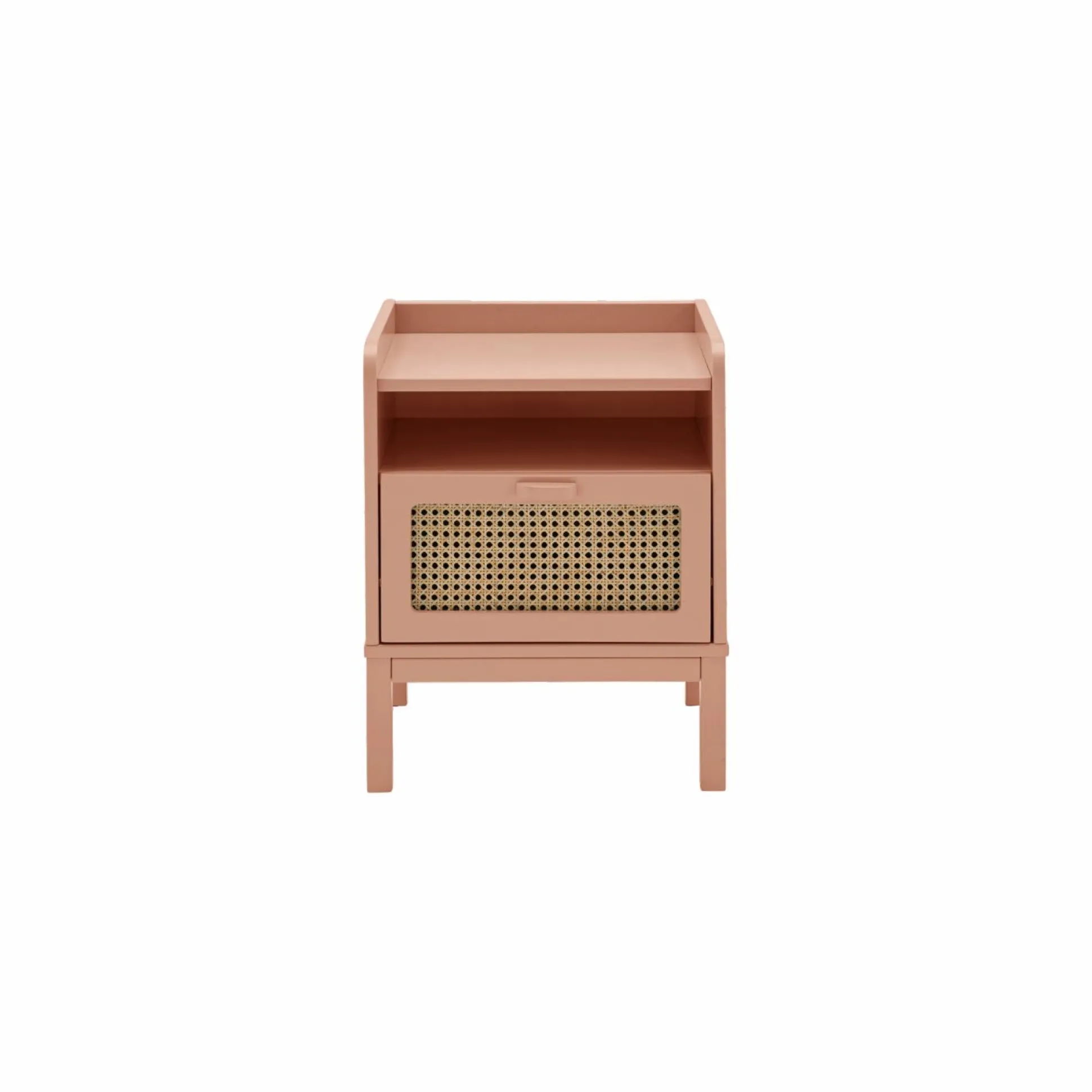 Table de chevet 1 tiroir Sam - Terracotta