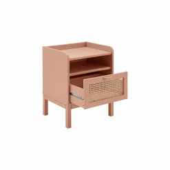 Table de chevet 1 tiroir Sam - Terracotta