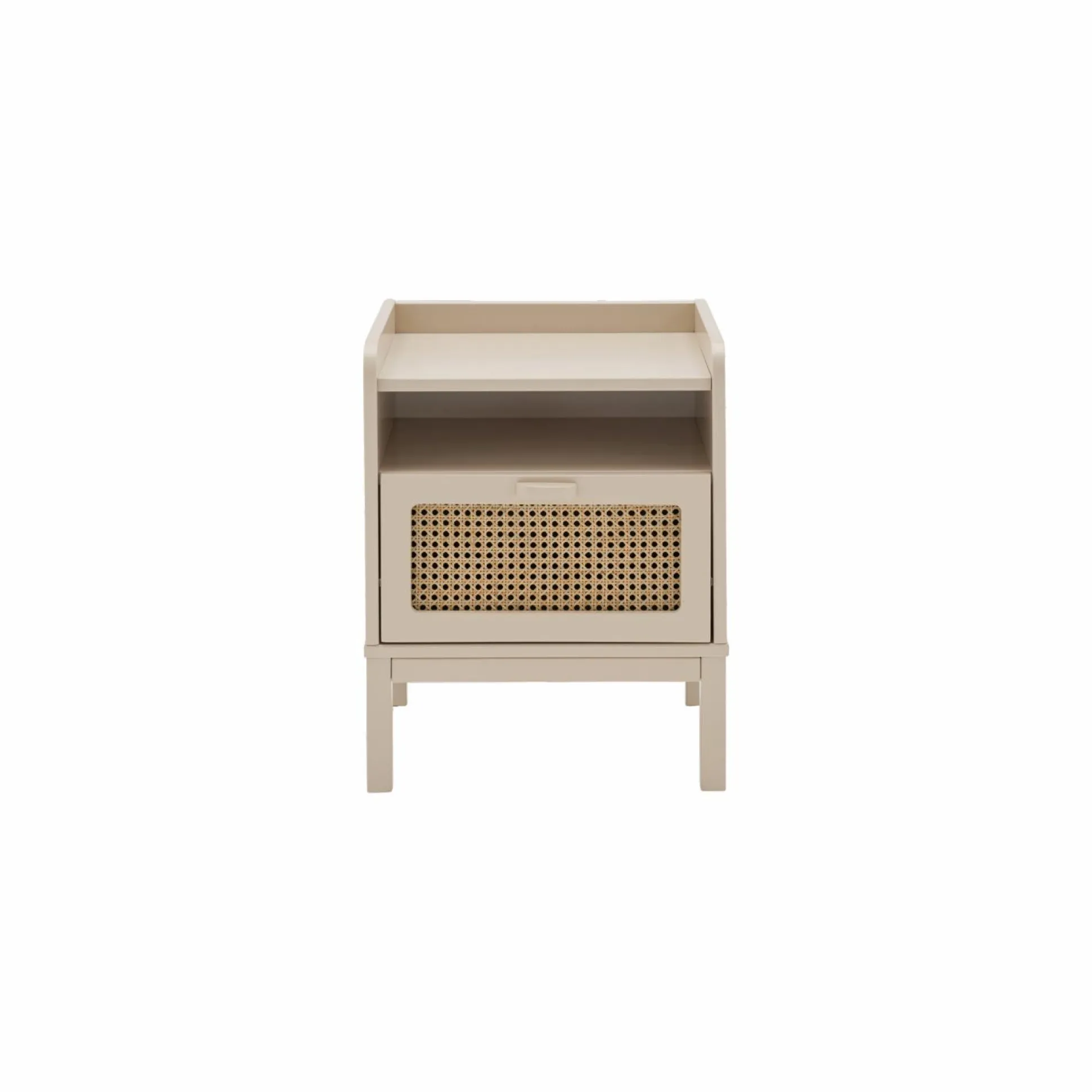 Table de chevet 1 tiroir Sam - Beige
