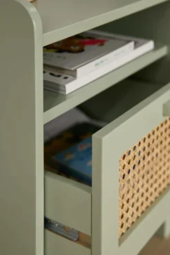 Table de chevet 1 tiroir Sam - Vert sauge