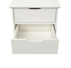 Table de chevet 2 tirois bois massif Théa