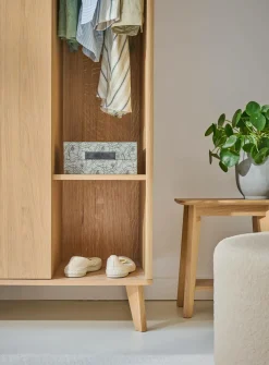 Table de chevet bois Atia