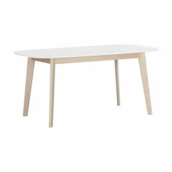 Table rectangulaire extensible Agatha CAMIF - Blanc