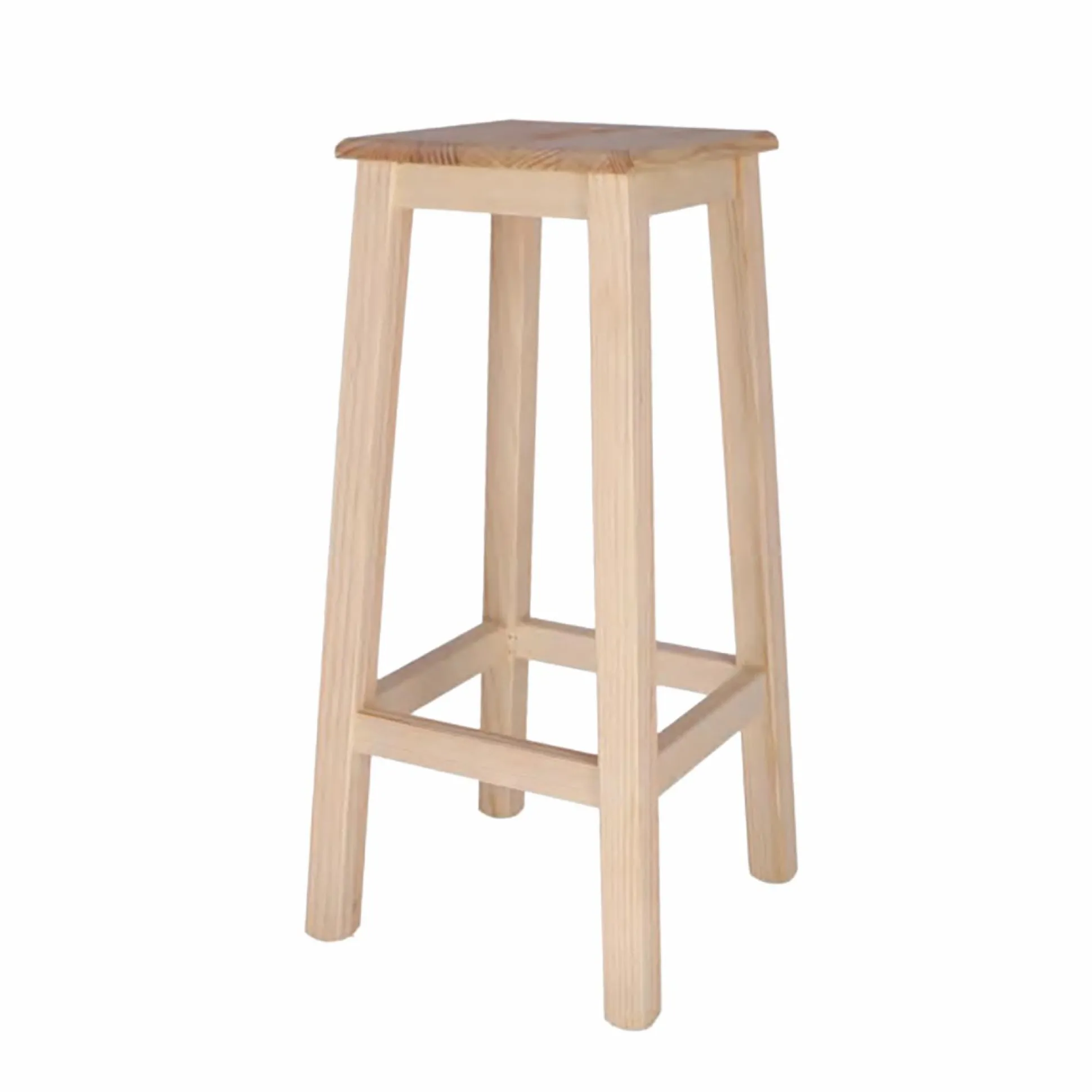 Tabouret bois massif Edgar
