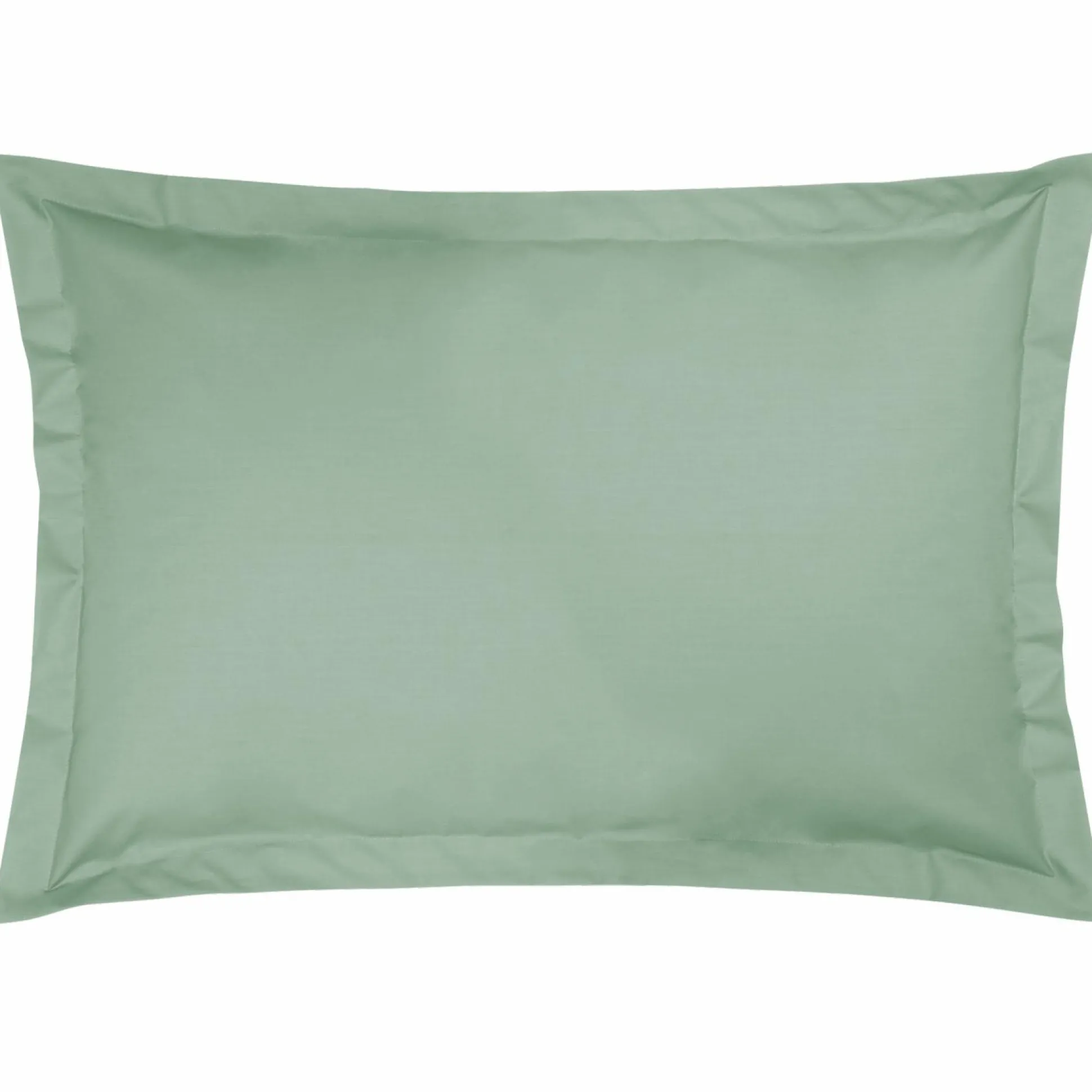 Taie coton bio Fil & Sens - Vert d'Eau - Taie d'oreiller 50 x 75 cm