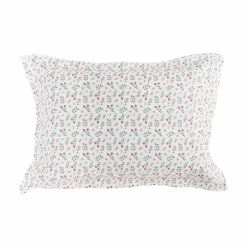 Taie d'oreiller coton bio Verlaine - Blanc - 50 x 70 cm