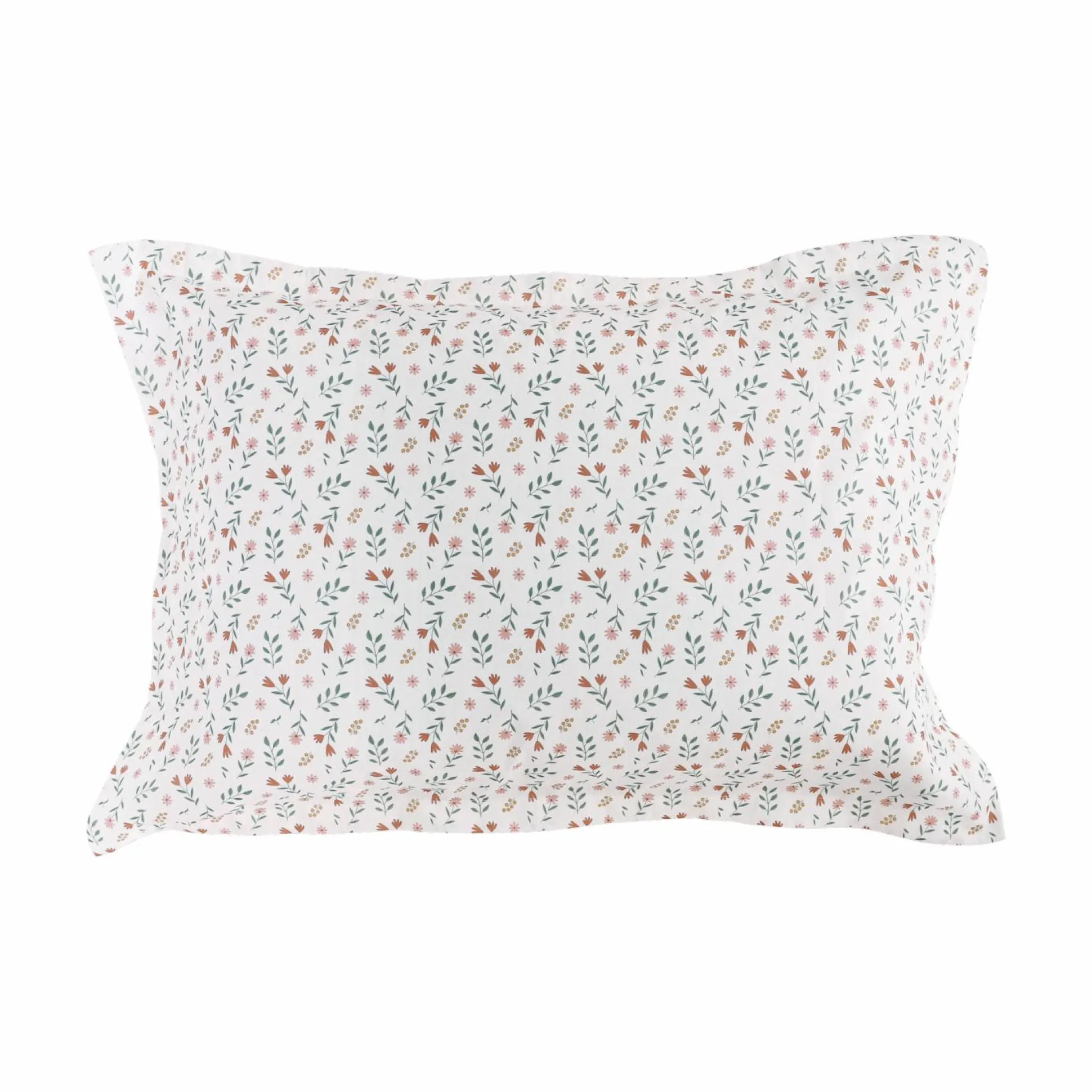 Taie d'oreiller coton bio Verlaine - Blanc - 50 x 70 cm