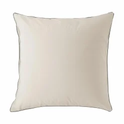 Taie d'oreiller coton bio Thaïs - Dune - 65 x 65 cm