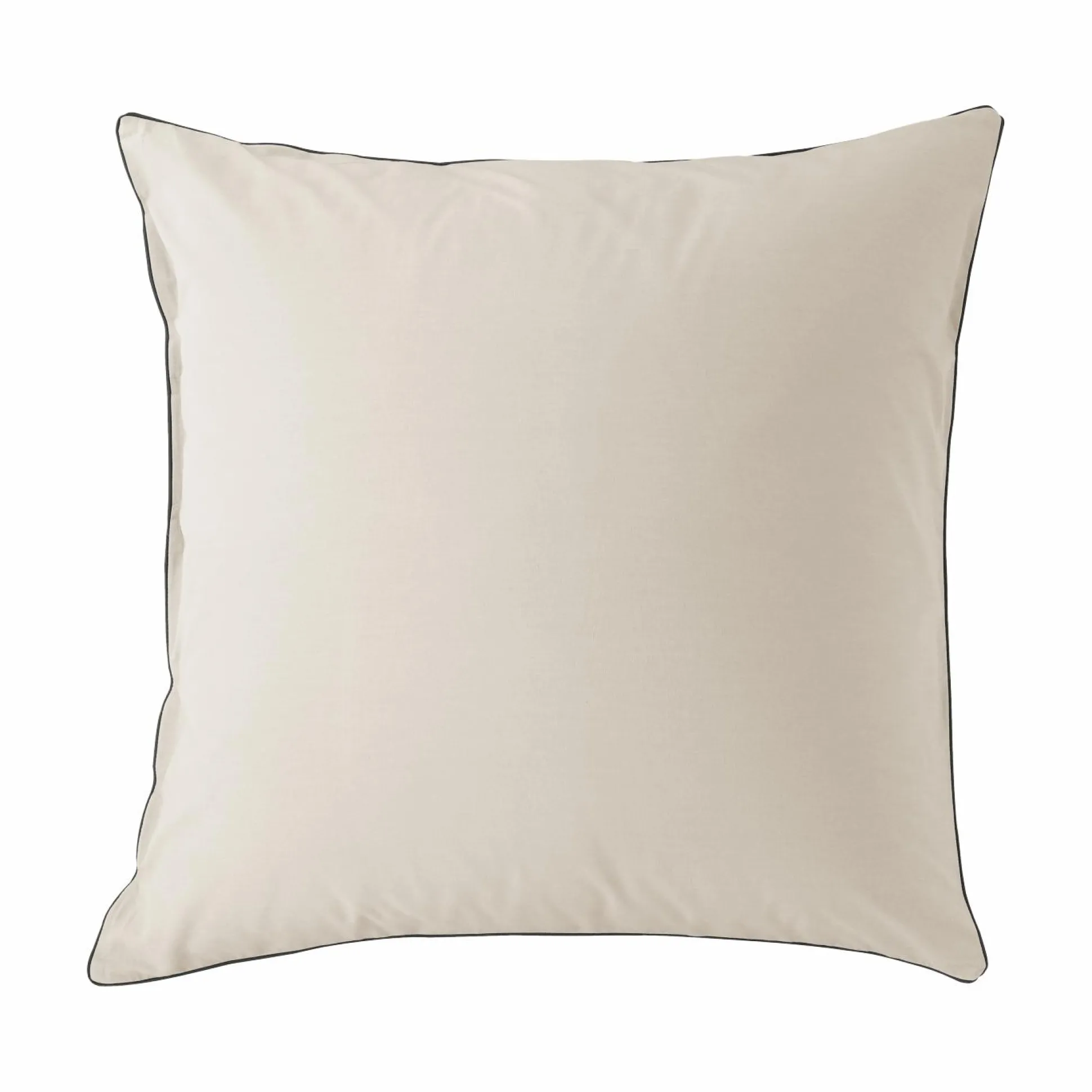 Taie d'oreiller coton bio Thaïs - Dune - 65 x 65 cm