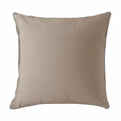 Taie d'oreiller coton bio Thaïs - Ficelle - 65 x 65 cm