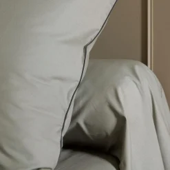 Taie d'oreiller coton bio Thaïs - Bronze - 65 x 65 cm