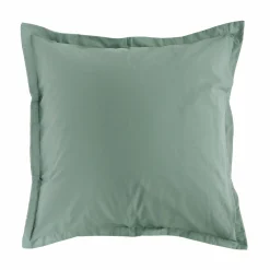 Taie d'oreiller coton bio Verlaine - Céladon - 65 x 65 cm