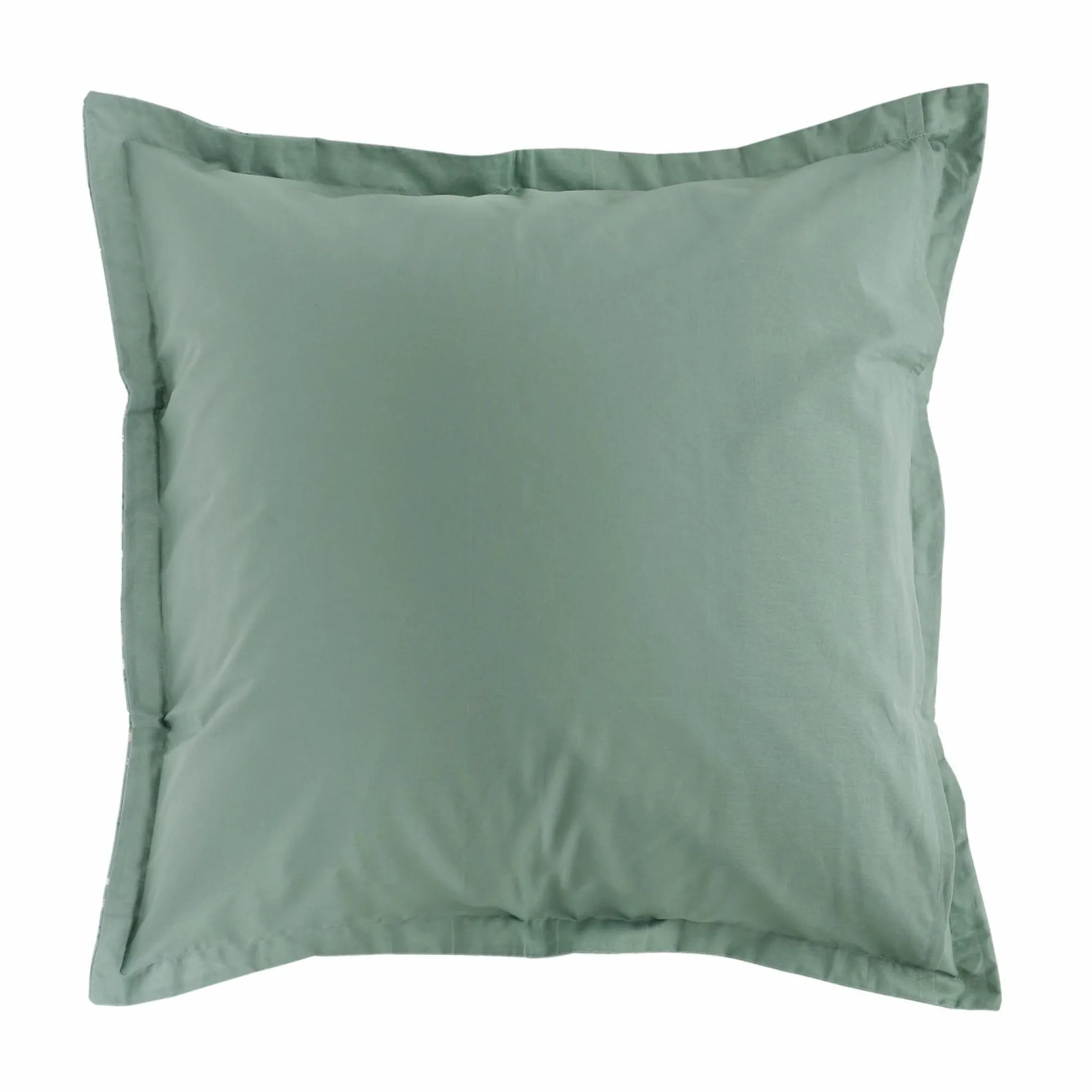 Taie d'oreiller coton bio Verlaine - Céladon - 65 x 65 cm
