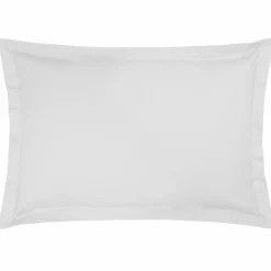 Taie d'oreiller coton bio Fil & Sens - Blanc - Taie d'oreiller 50 x 75 cm